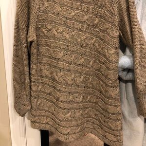 Dress barn beige sweater 2X